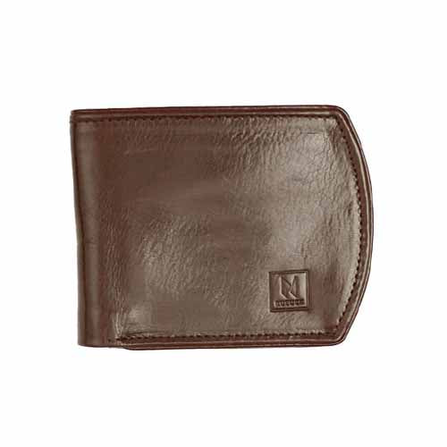 NUBUCK HUB Leather Men’s Smart Wallet: Sleek Bi-fold with Card Slots, Money Organizer, Credit Card Holder & Minimalist Coin Pocket - Available in 2 Shades, Gift Box Included