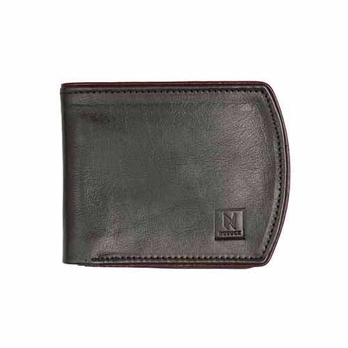 NUBUCK HUB Leather Men’s Smart Wallet: Sleek Bi-fold with Card Slots, Money Organizer, Credit Card Holder & Minimalist Coin Pocket - Available in 2 Shades, Gift Box Included