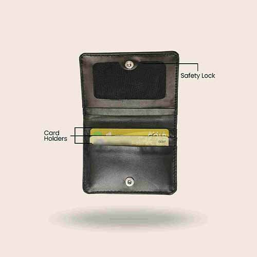 Men’s Wallet with ID Card Display Pocket and Gift Box